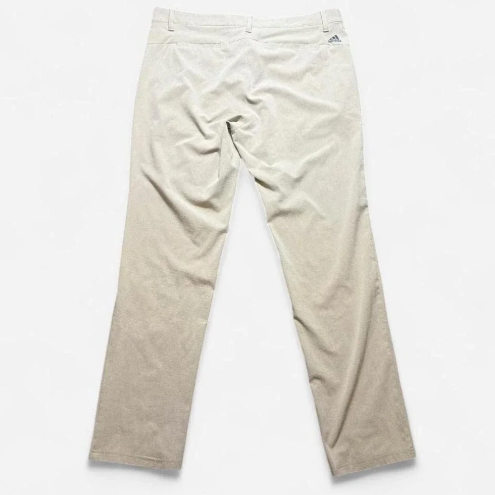 Adidas Beige Stretch‎ Lightweight 365 Golf Pants Size 36x32